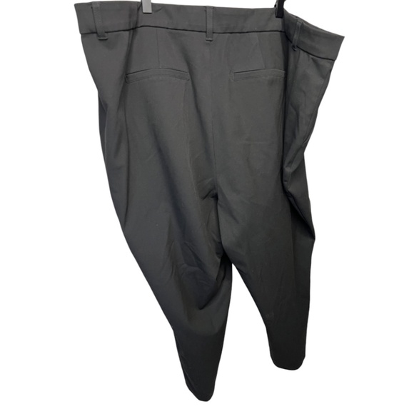 Torrid Studio Trouser Straight Deluxe Stretch Mid-Rise Pants Size 26R Black - Picture 9 of 9